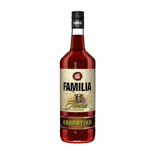 FAMILIA Karpatská horká 23% 1 l; 0,5 l