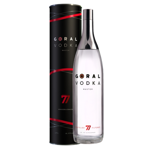 Goral Vodka MASTER v kartóniku 40% 0,7 l