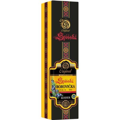 Spišká Borovička v kart. 40% 0,7l K.